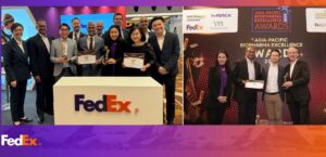 FedEx was named Overall Logistics & Supply Chain Management Supplier of the Year