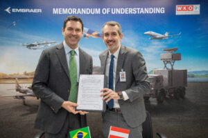 Embraer signs MoU with AICAT to boost cooperation with Austrian Aerospace