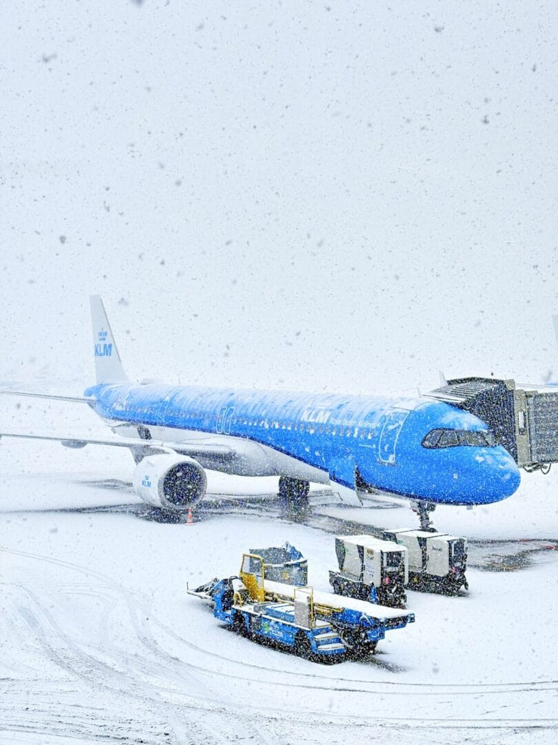 Amsterdam Schiphol Airport hit by severe weather disruption / Photo by Luís Diogo Monteiro